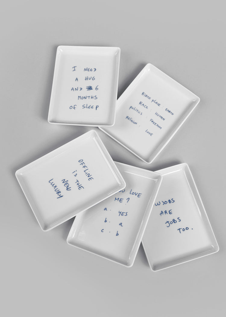 TFS x Thomas Lélu Jobs Tray - White/Blue