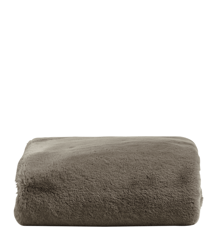 Faux Fur Throw