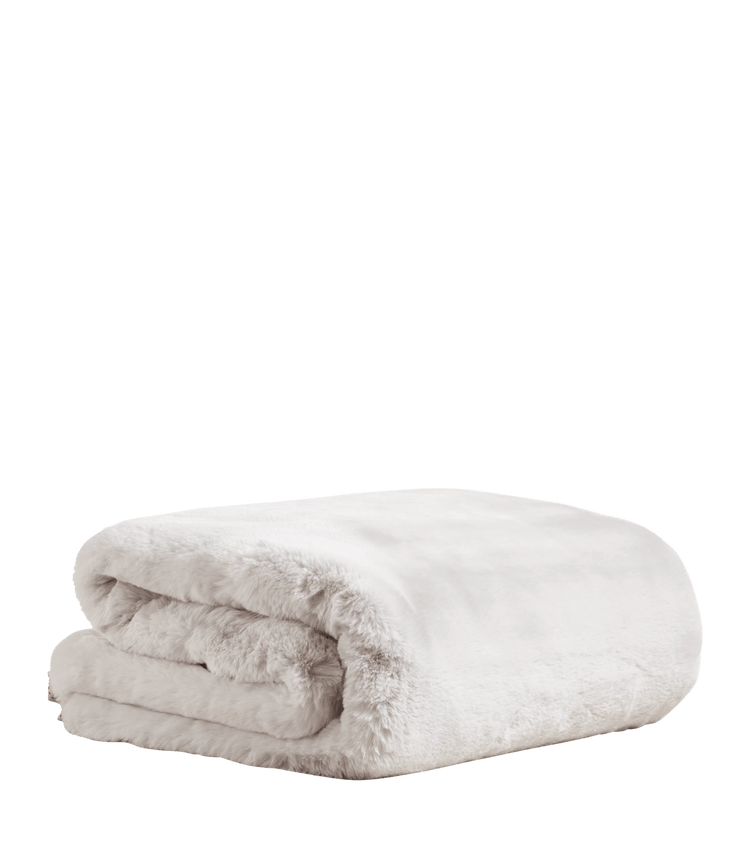 Faux Fur Throw - Mist