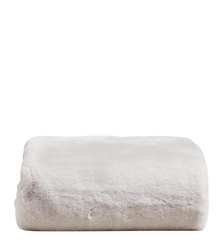 Faux Fur Throw