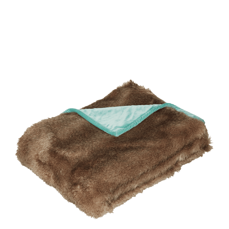 Faux Fur Throw