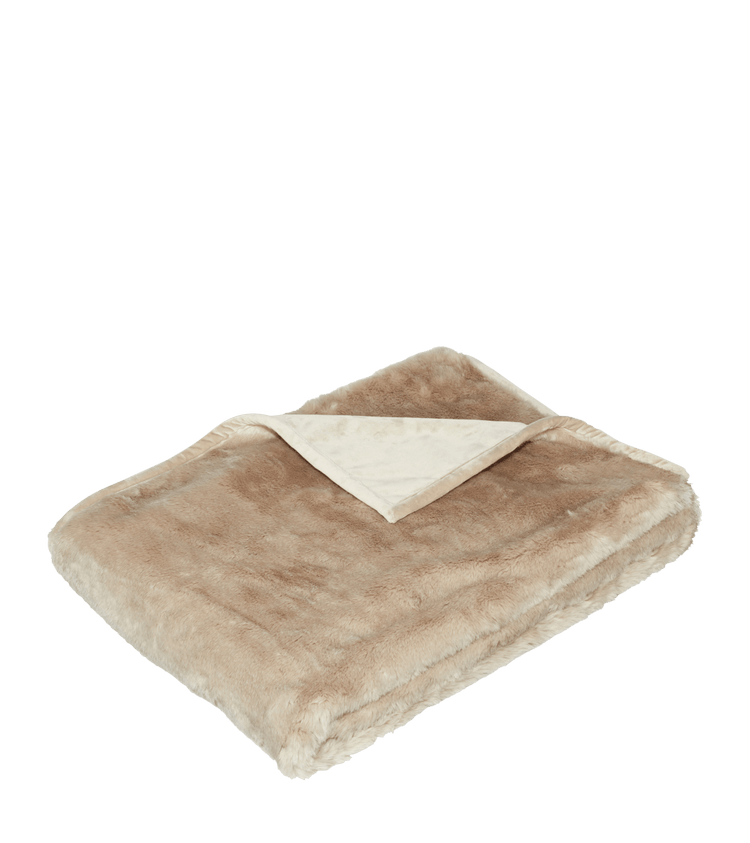 Faux Fur Throw