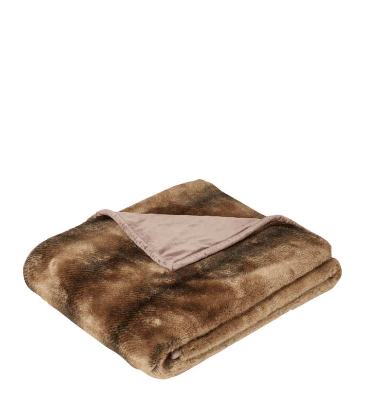Faux Fur Throw