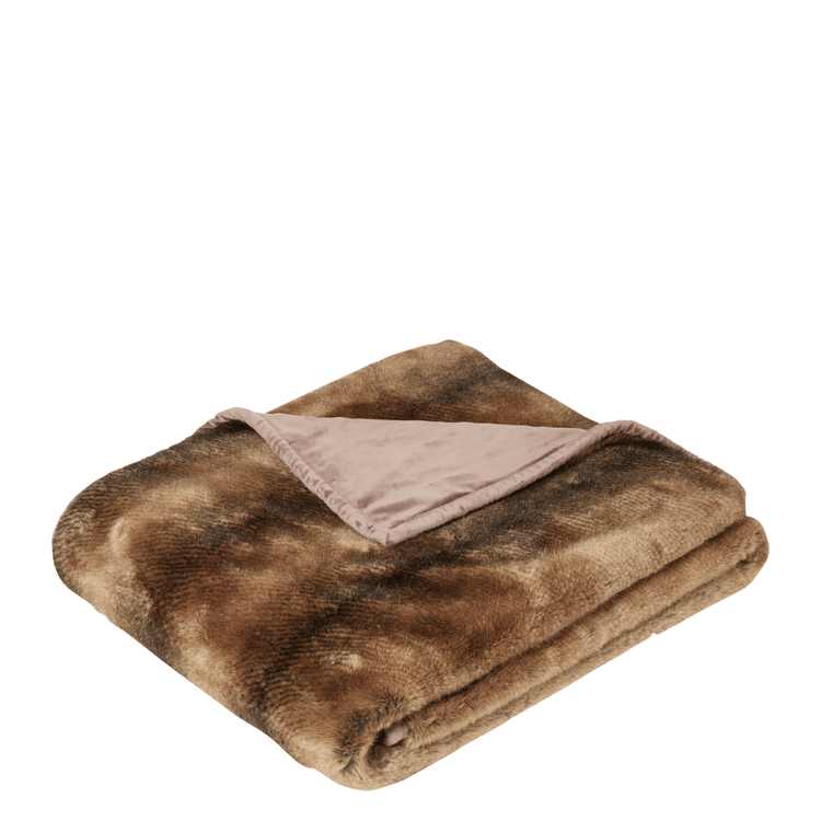 Faux Fur Throw