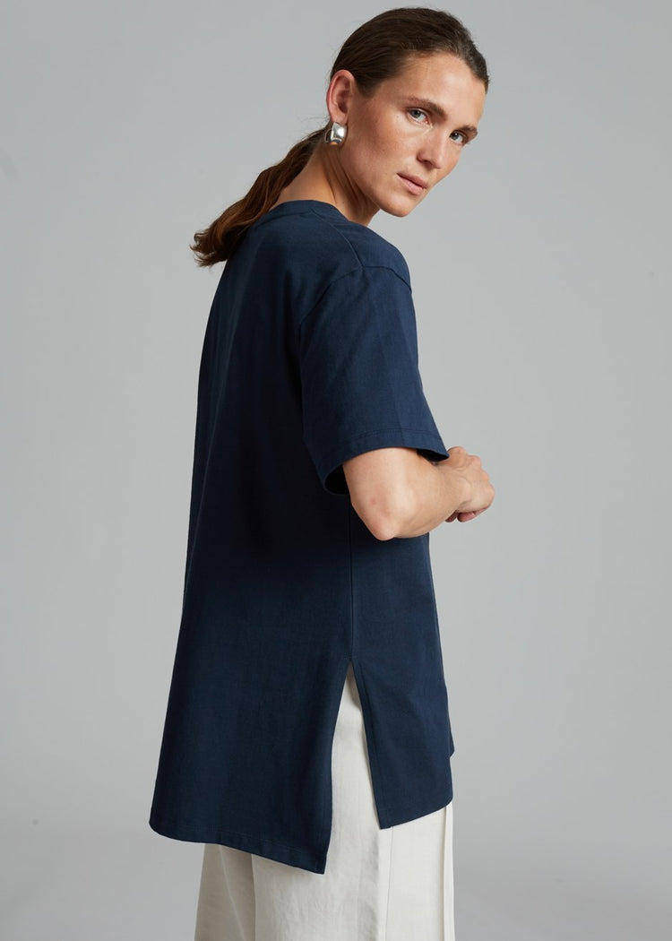 T-shirt Signe - Indigo