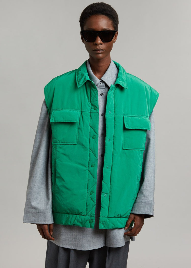 Gilet Nauja - Émeraude