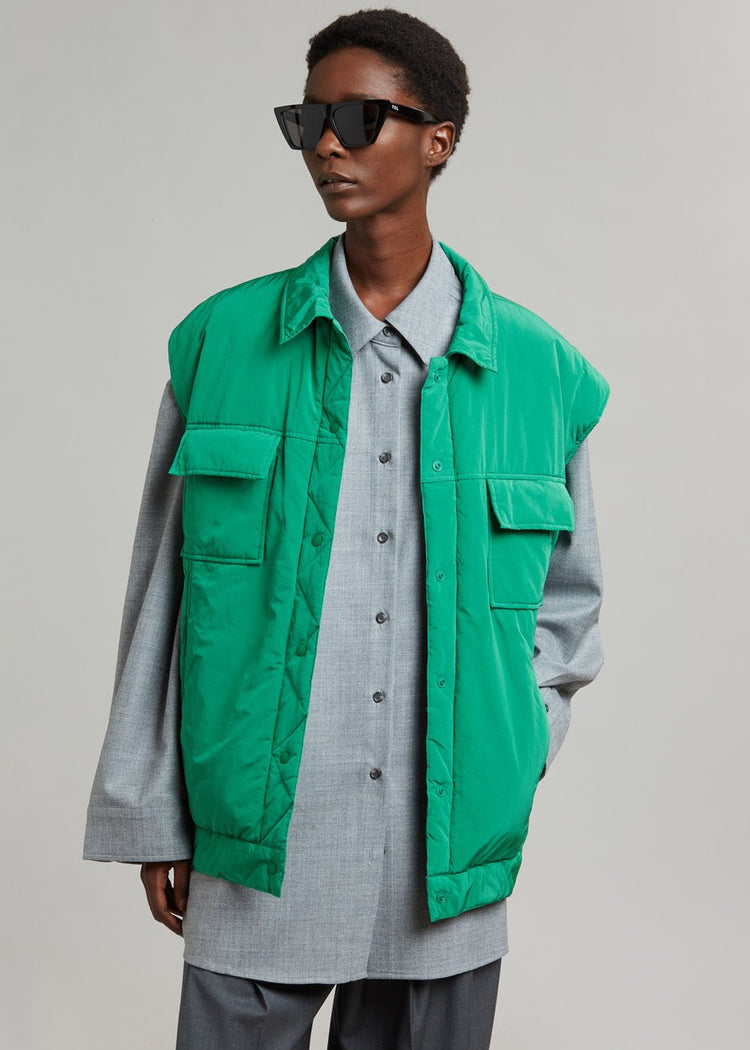 Gilet Nauja - Émeraude