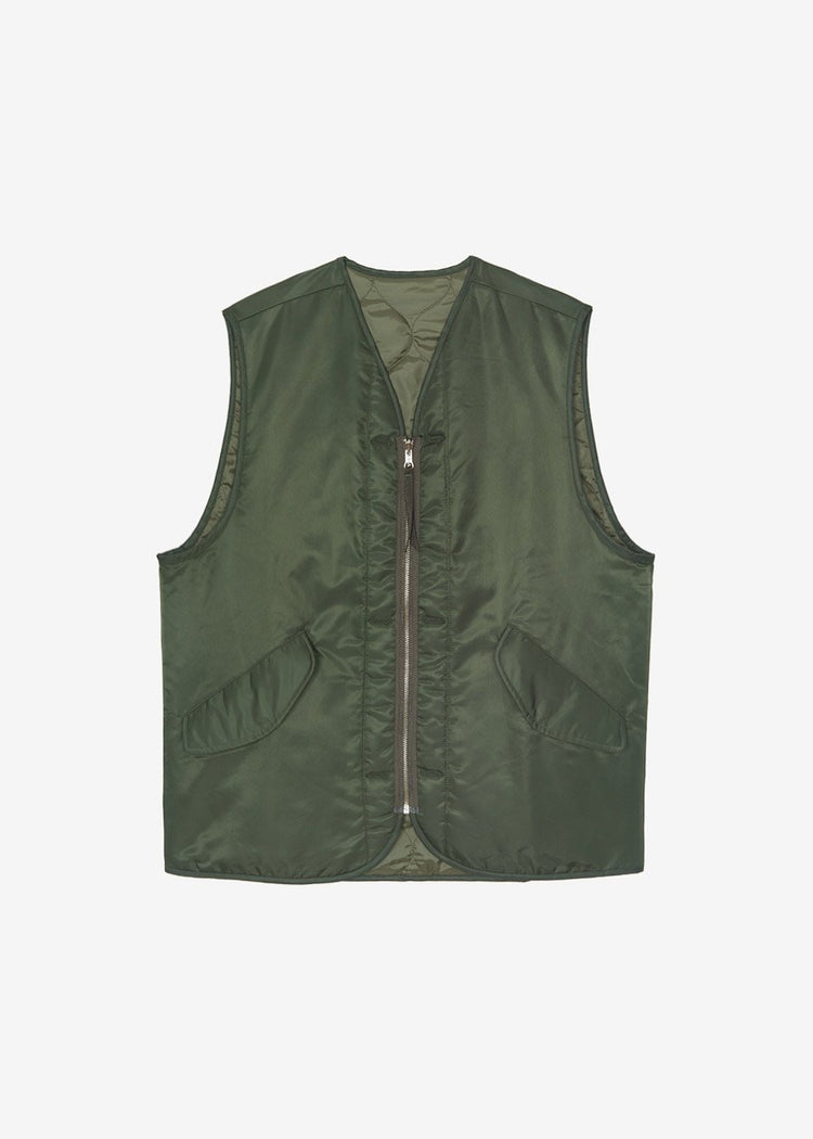 Gilet réversible Gaby - Olive