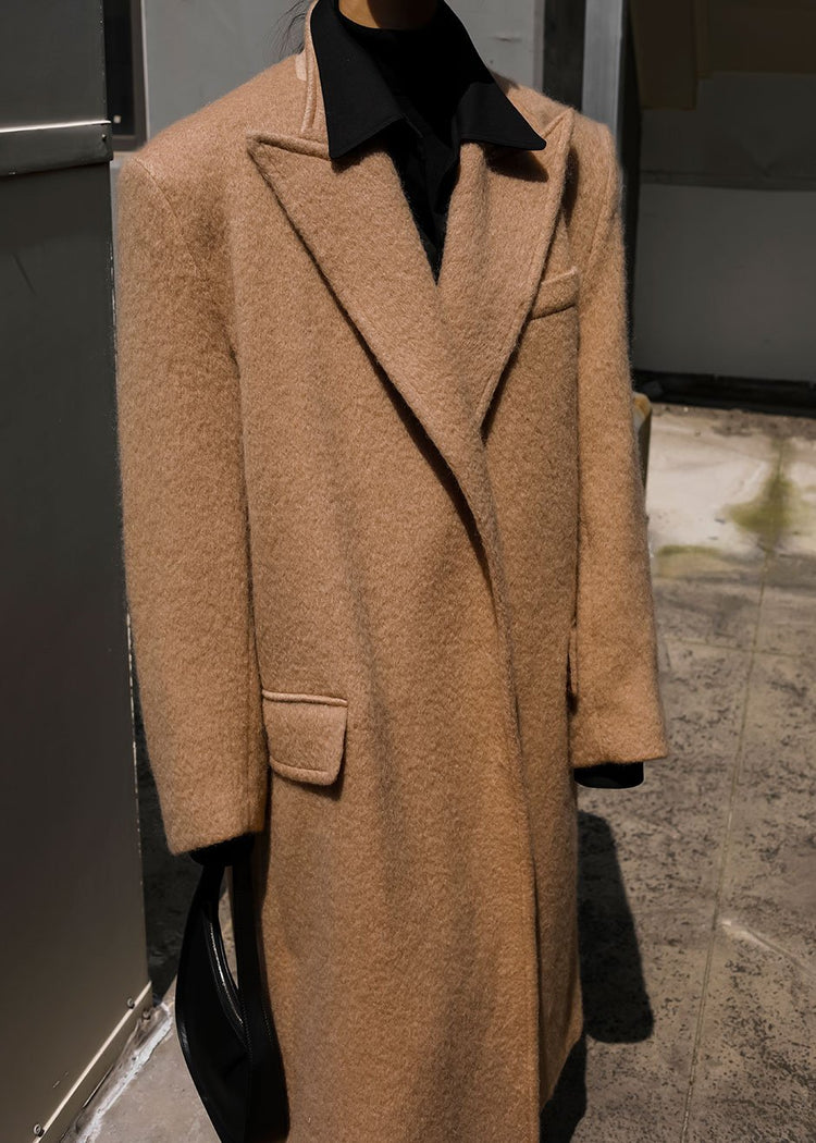 Manteau oversize John - Camel