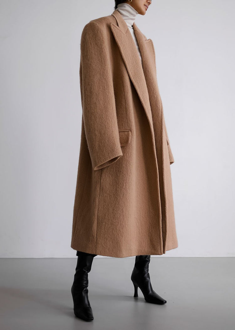 Manteau oversize John - Camel