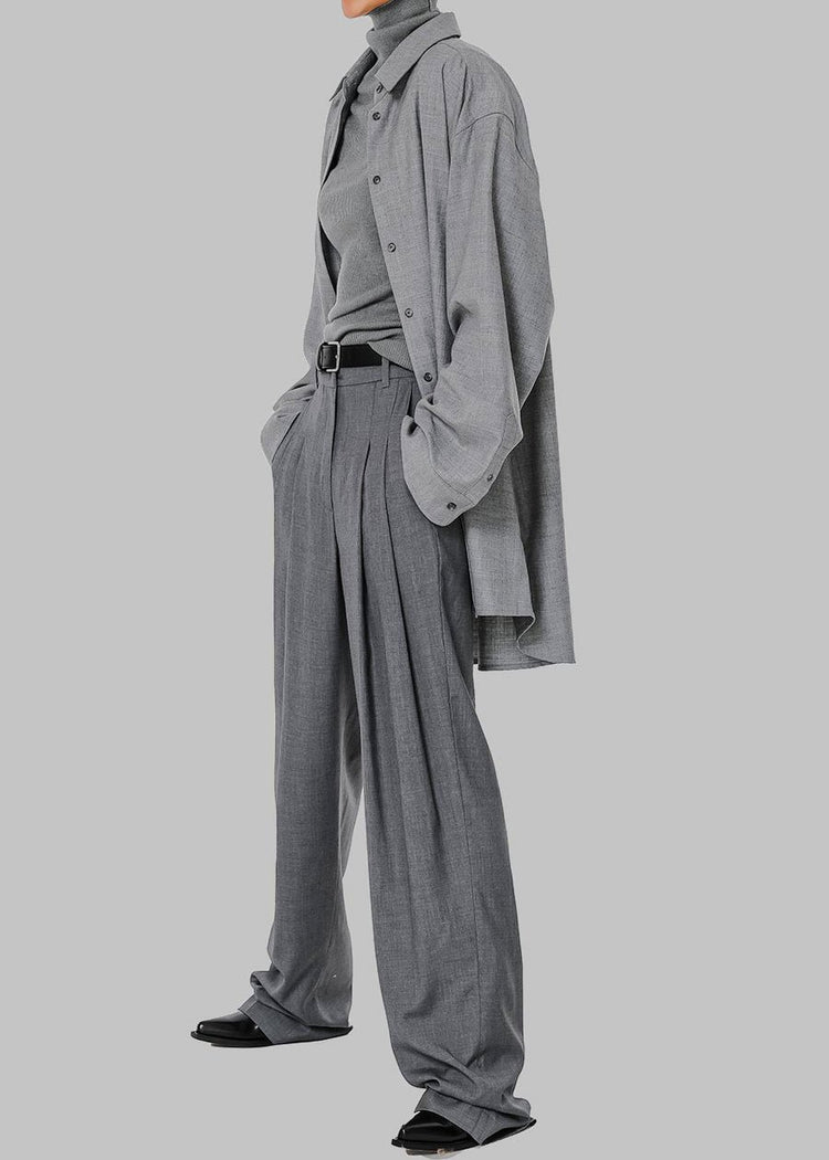 Chemise boutonnée Alanis - Gris orage