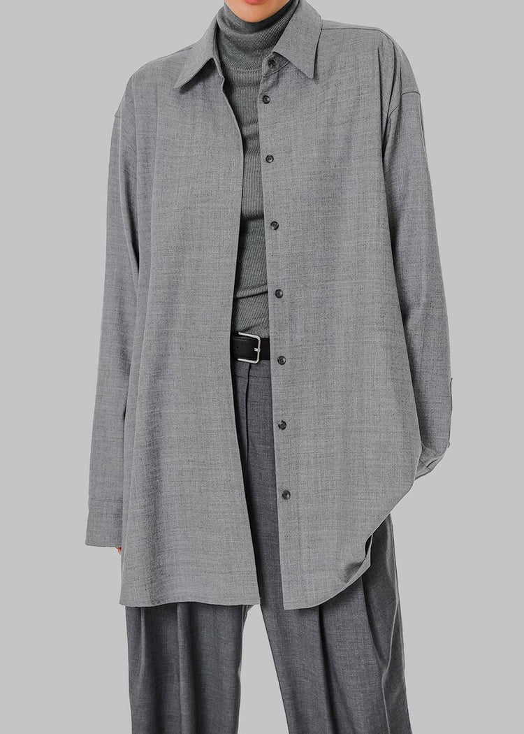 Chemise boutonnée Alanis - Gris orage