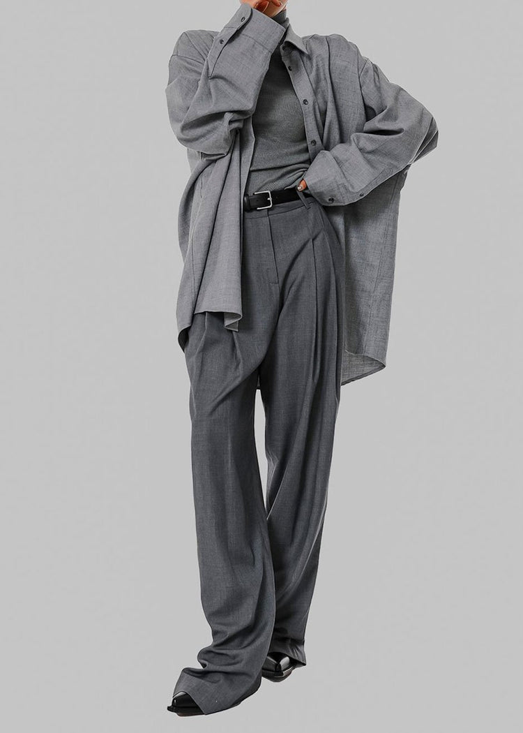 Chemise boutonnée Alanis - Gris orage