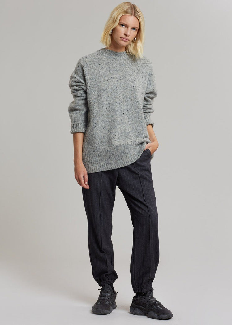 Abel Speckle Sweater - Grey Sweater breathe