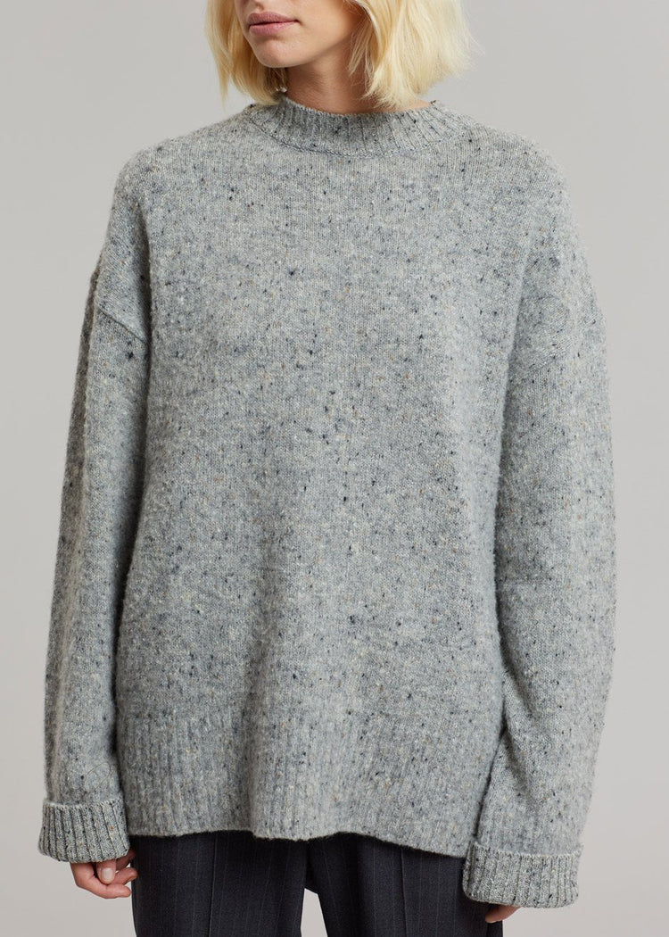 Abel Speckle Sweater - Grey Sweater breathe