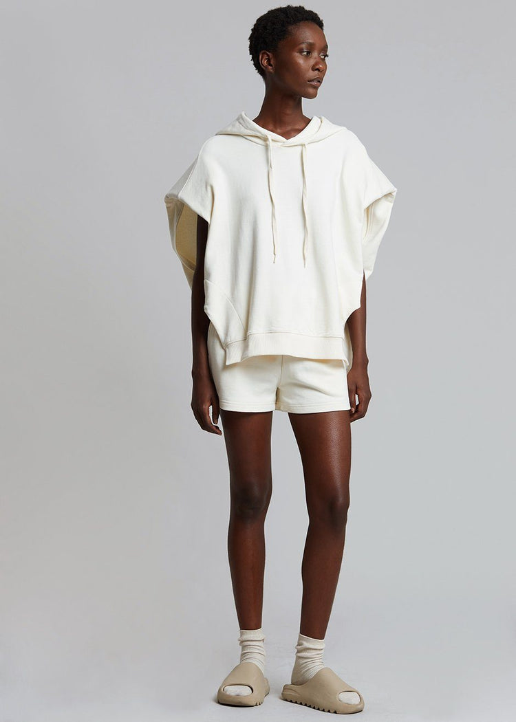 Alex Summer Hoodie - Vanilla Sweatshirt The Frankie Shop