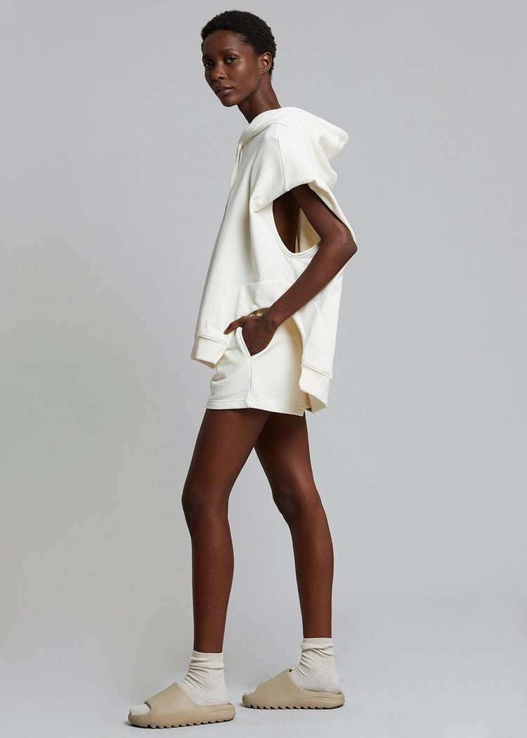 Alex Summer Hoodie - Vanilla Sweatshirt The Frankie Shop
