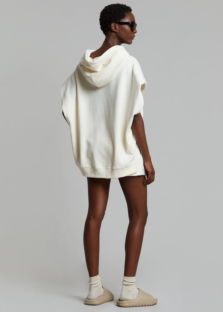 Alex Summer Hoodie - Vanilla Sweatshirt The Frankie Shop