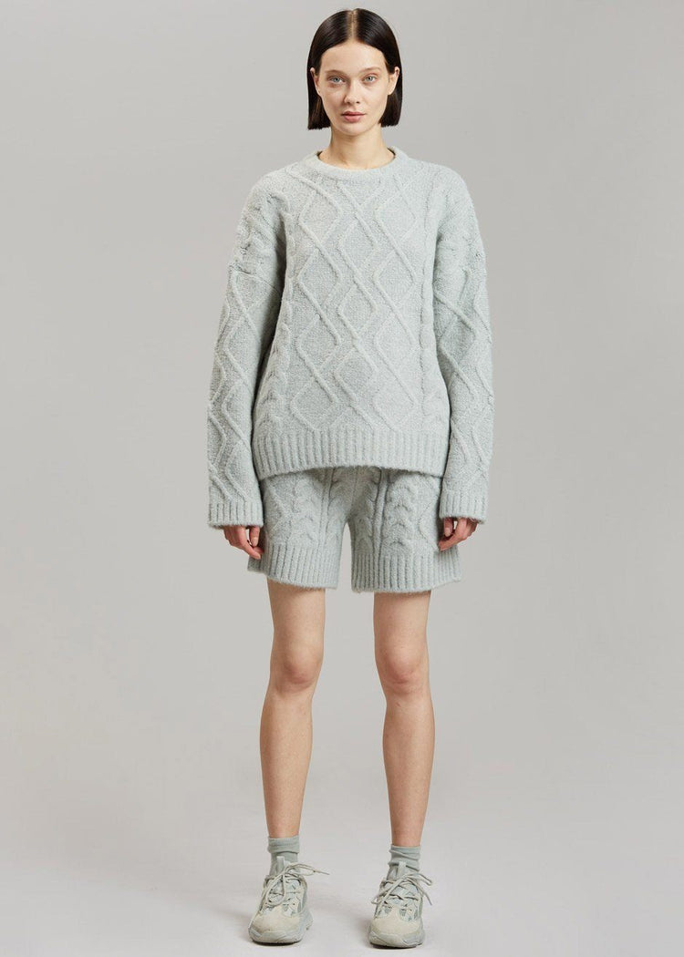 Eira Sweater - Celadon Sweater The Frankie Shop
