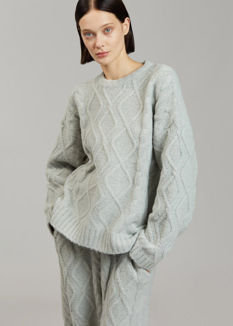 Eira Sweater - Celadon Sweater The Frankie Shop