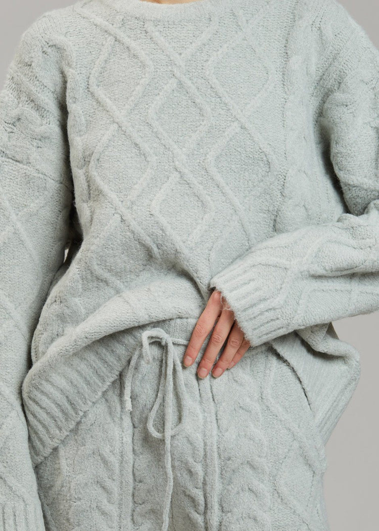 Eira Sweater - Celadon Sweater The Frankie Shop