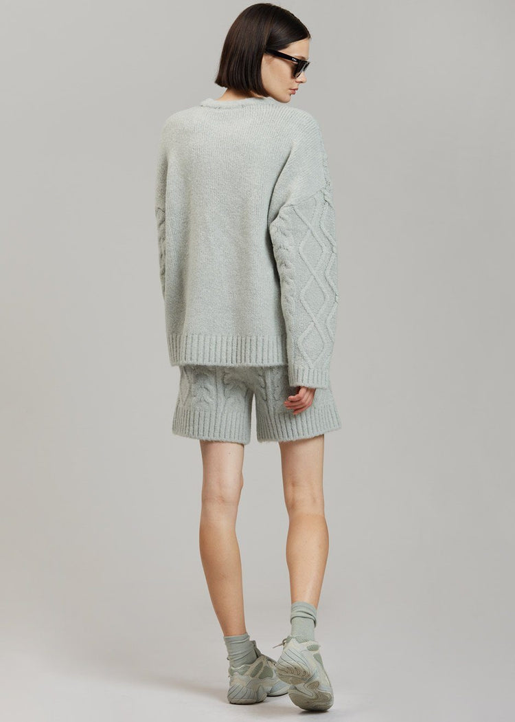 Eira Sweater - Celadon Sweater The Frankie Shop