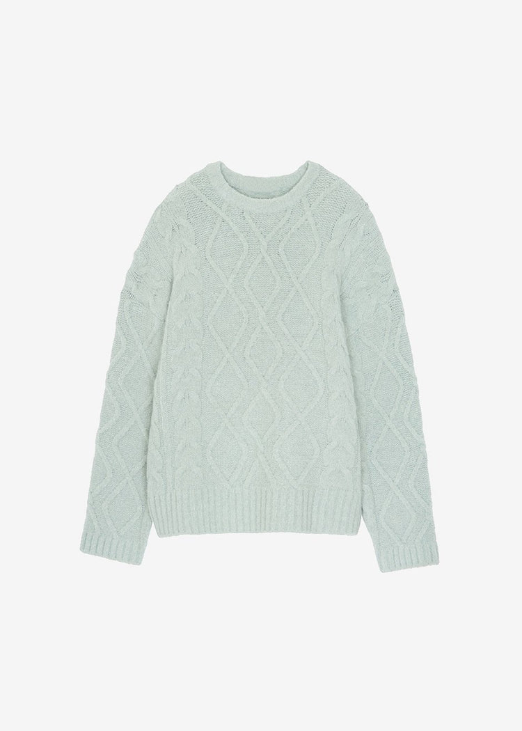 Eira Sweater - Celadon Sweater The Frankie Shop