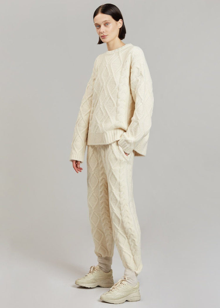 Eira Sweater - Cream Sweater The Frankie Shop