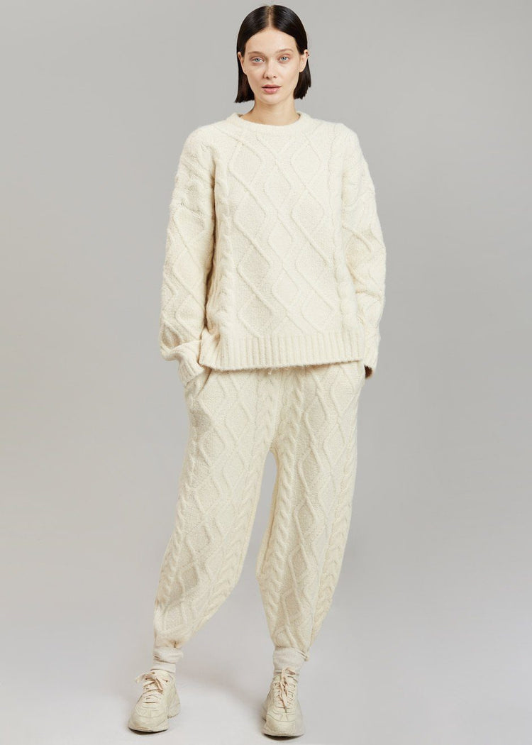 Eira Sweater - Cream Sweater The Frankie Shop