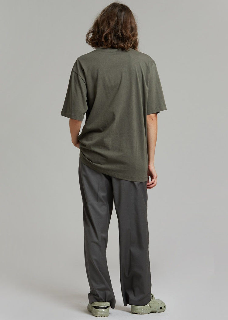 Evora Tee - Olive top The Frankie Shop