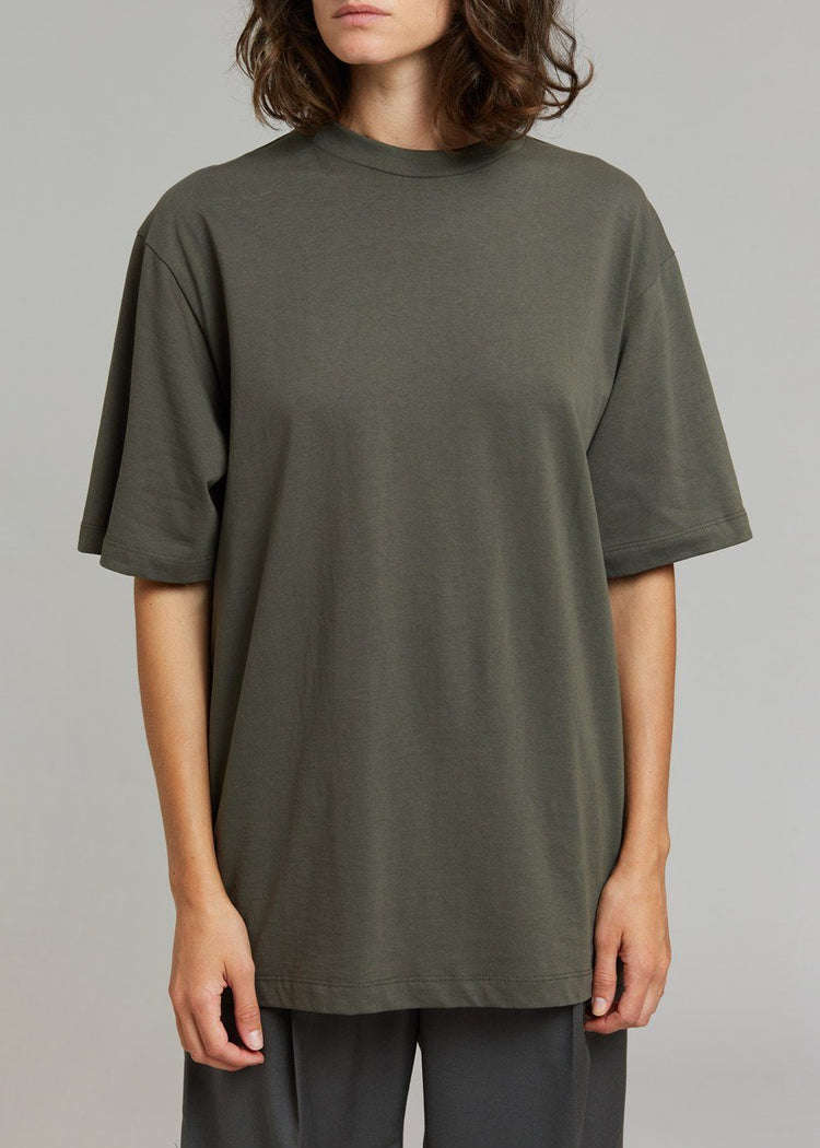 Evora Tee - Olive top The Frankie Shop