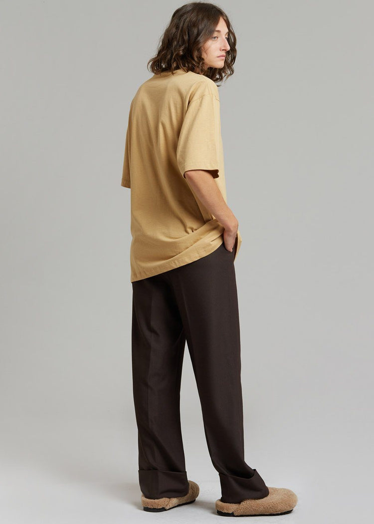 Evora Tee - Sahara top The Frankie Shop