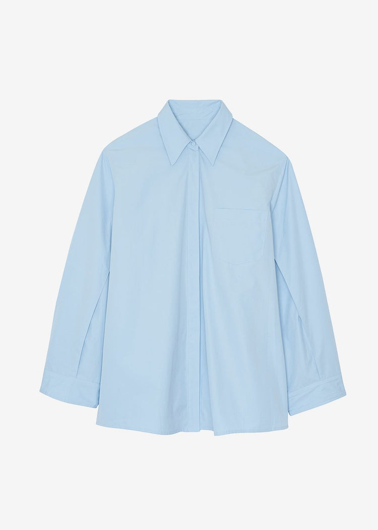 Chemise oversize Mayim - Ciel