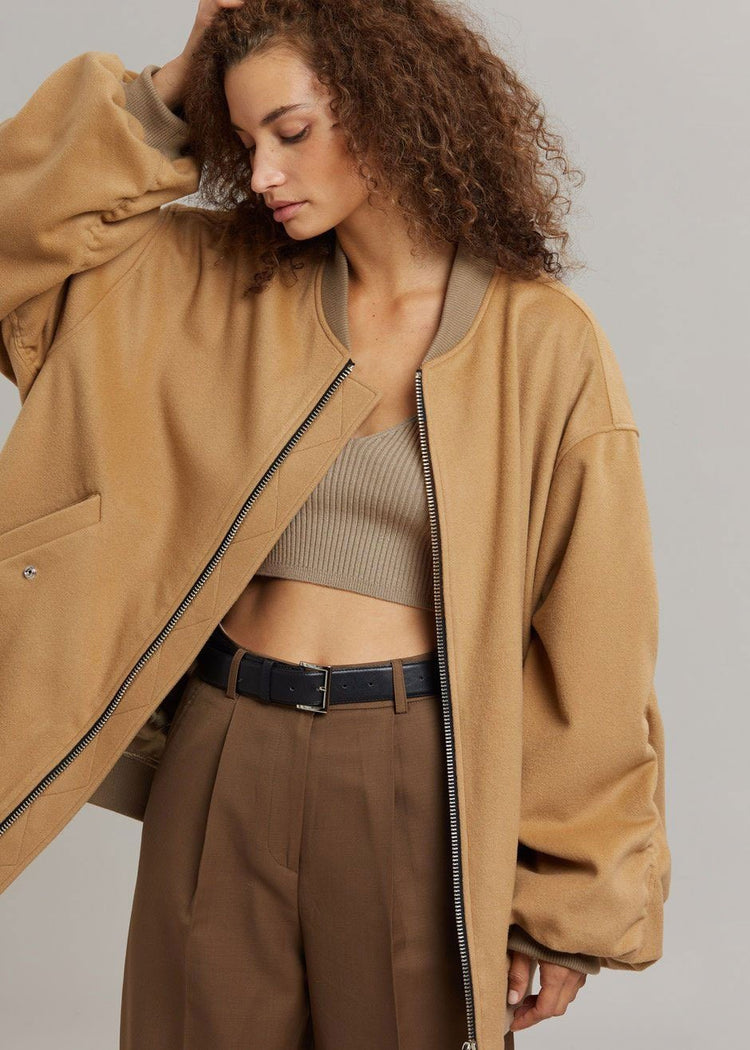 Blouson aviateur Hedy - Caramel