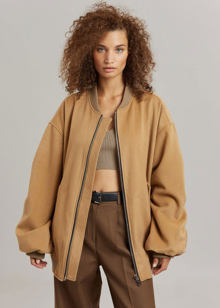 Blouson aviateur Hedy - Caramel