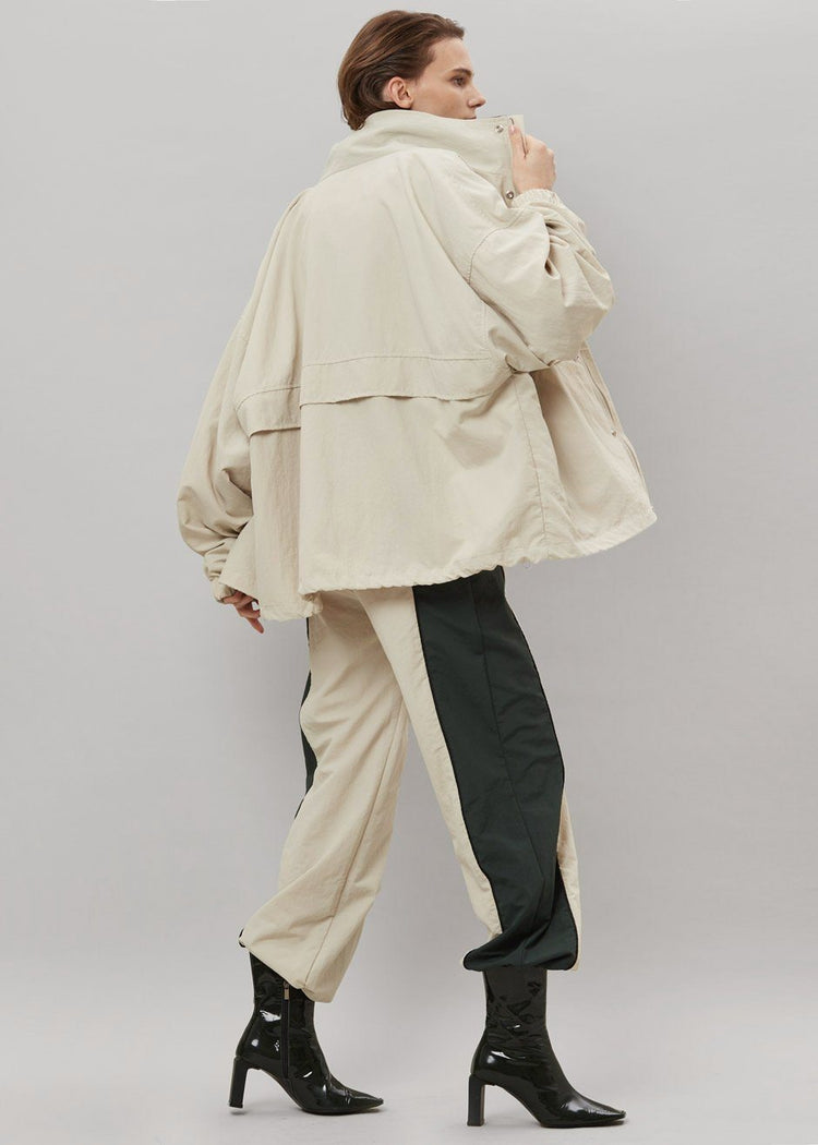 Hydra Anorak Jacket - Green Combo Jacket Cafe Noir