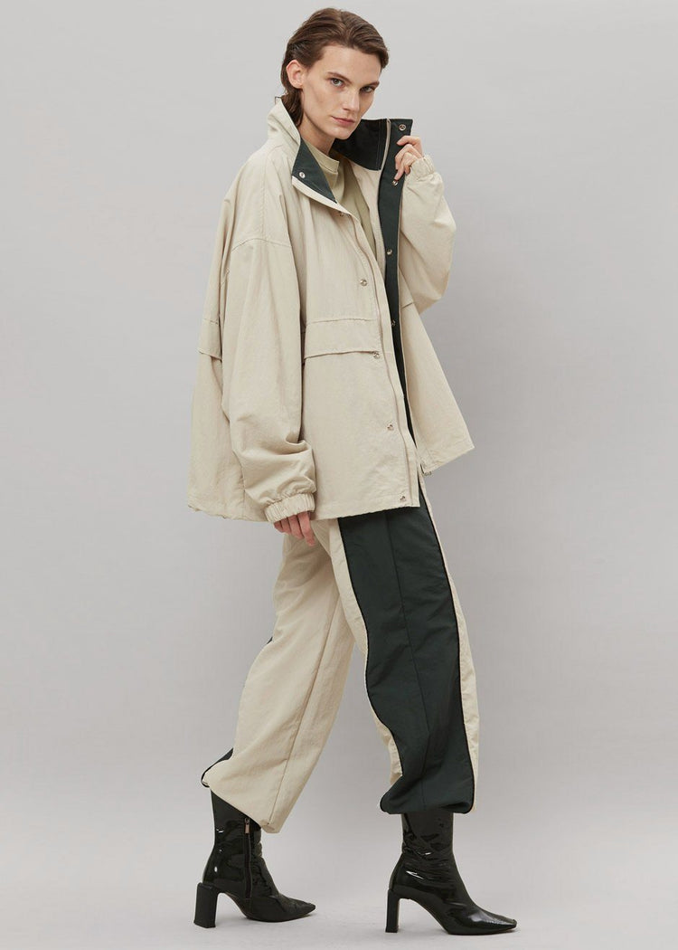Hydra Anorak Jacket - Green Combo Jacket Cafe Noir