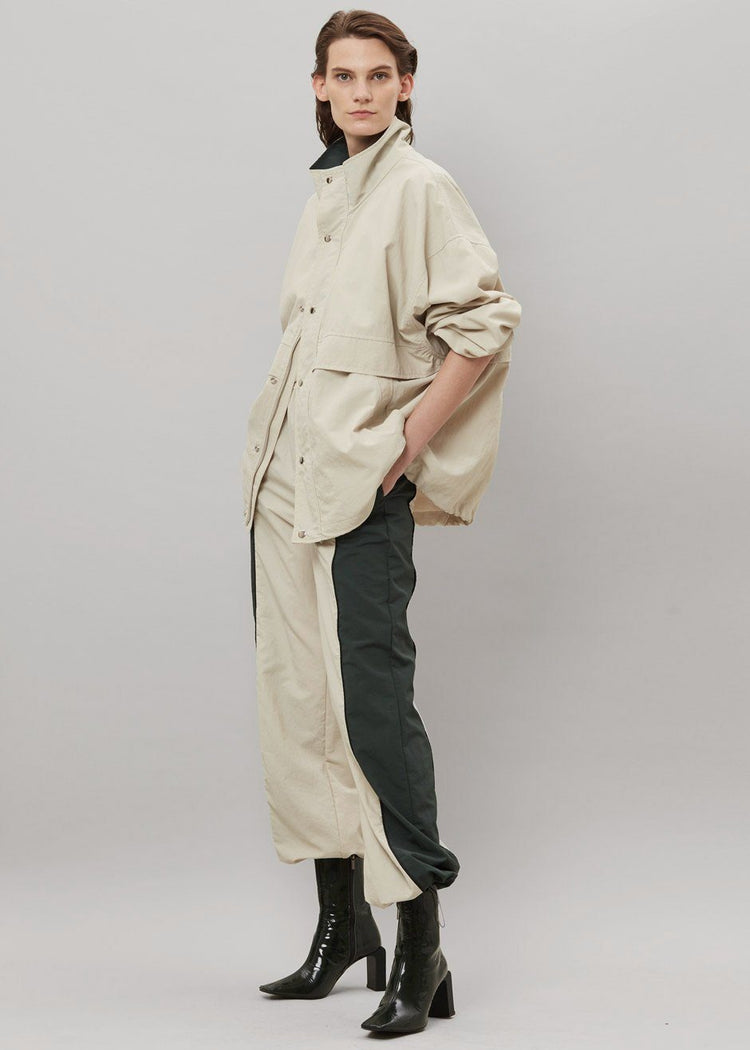 Hydra Anorak Jacket - Green Combo Jacket Cafe Noir