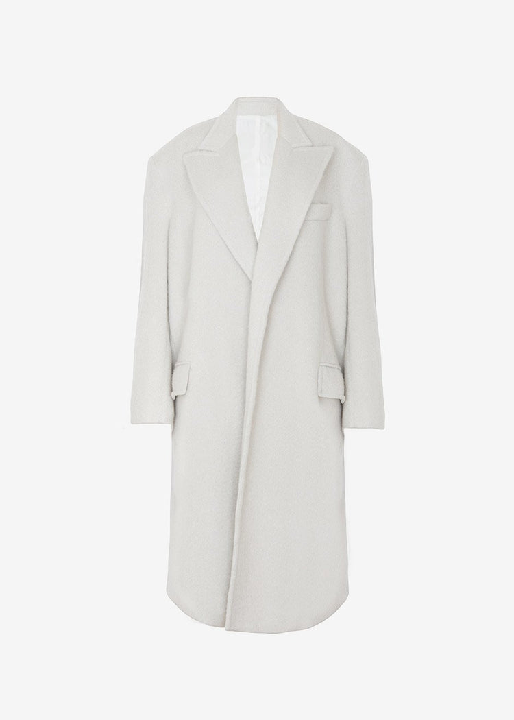 John Oversized Coat - Birch Coat The Frankie Shop