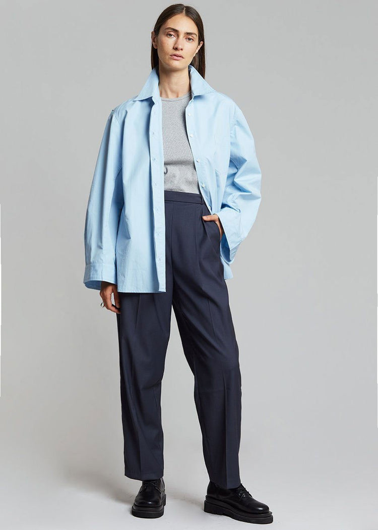 Chemise oversize Mayim - Ciel