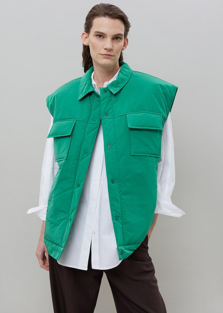 Nauja Vest - Emerald Vest The Frankie Shop