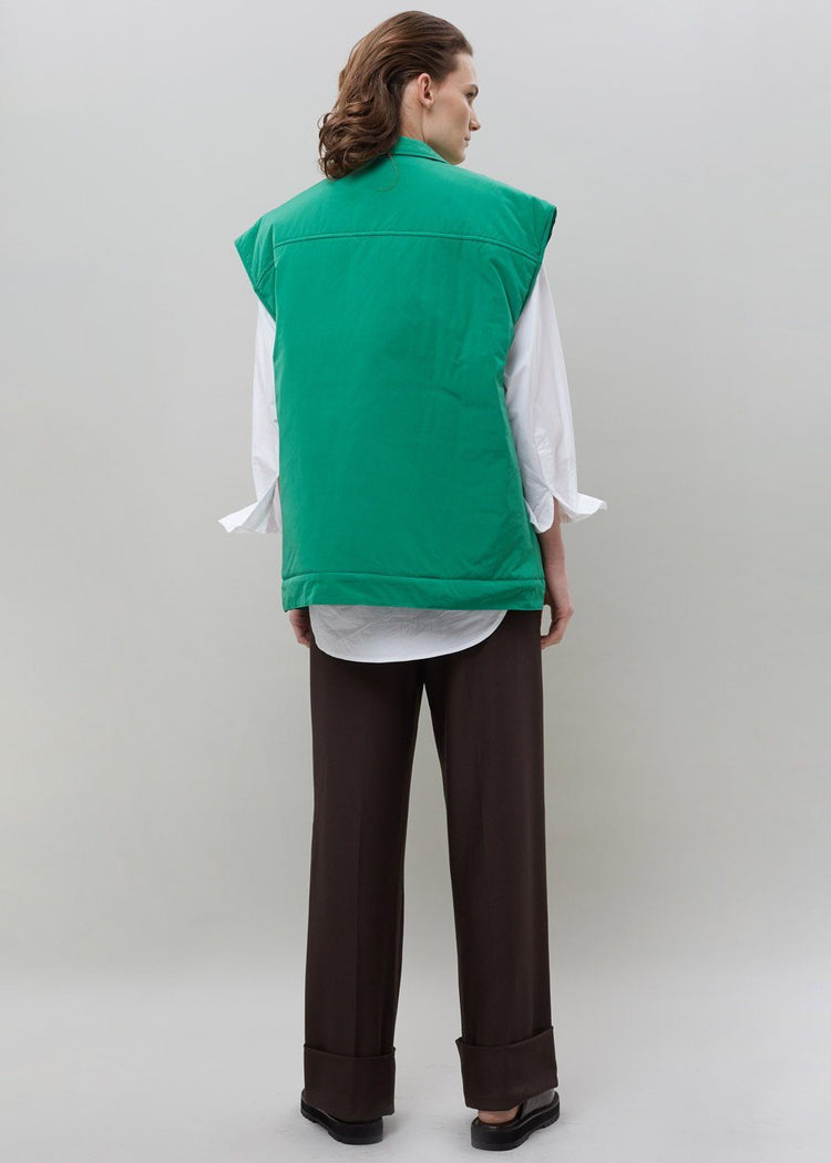 Nauja Vest - Emerald Vest The Frankie Shop