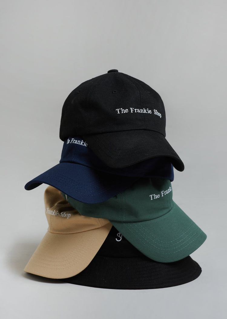 Summer Baseball Hat - Black Hat The Frankie Shop