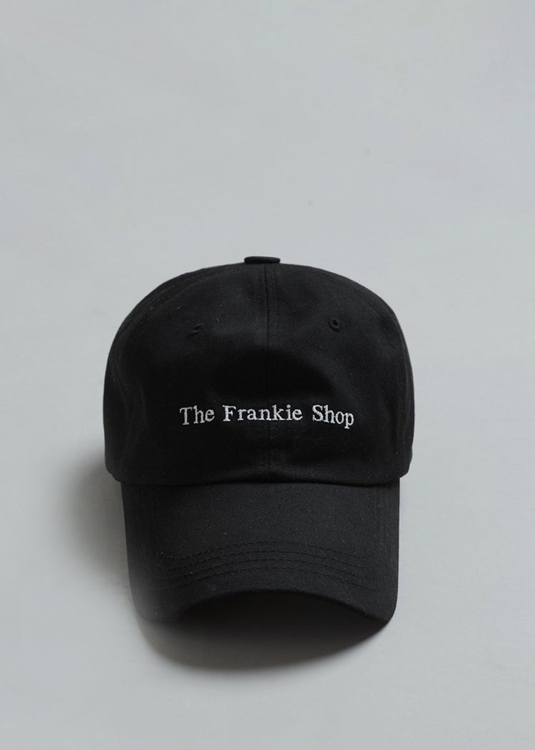 Summer Baseball Hat - Black Hat The Frankie Shop