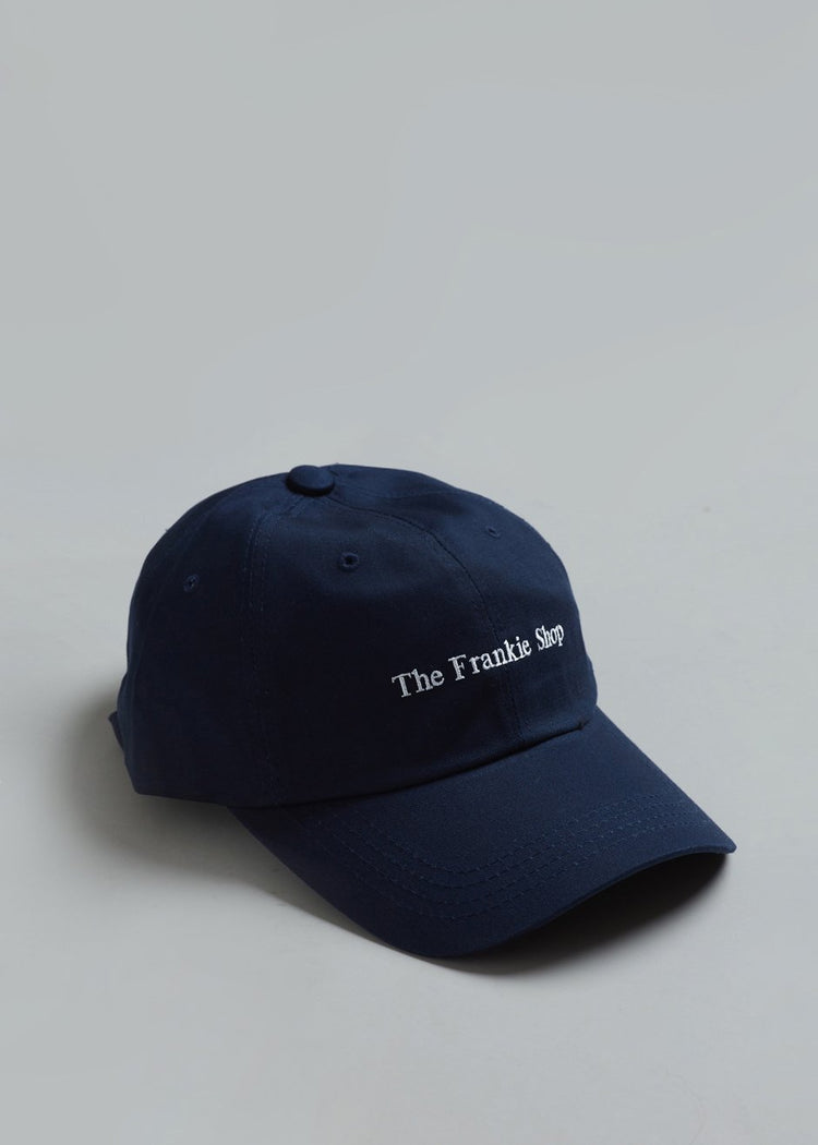 Summer Baseball Hat - Navy Hat The Frankie Shop