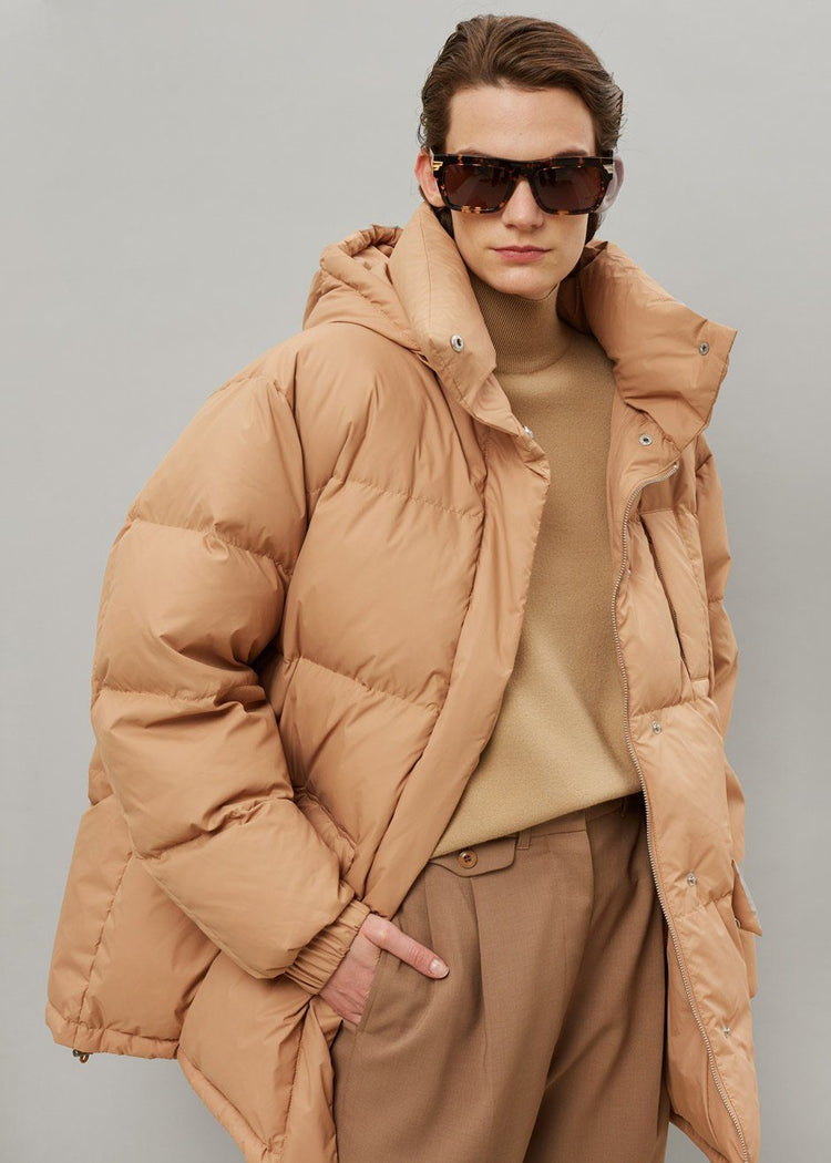 Tignes Long Puffer - Dijon Coat The Frankie Shop