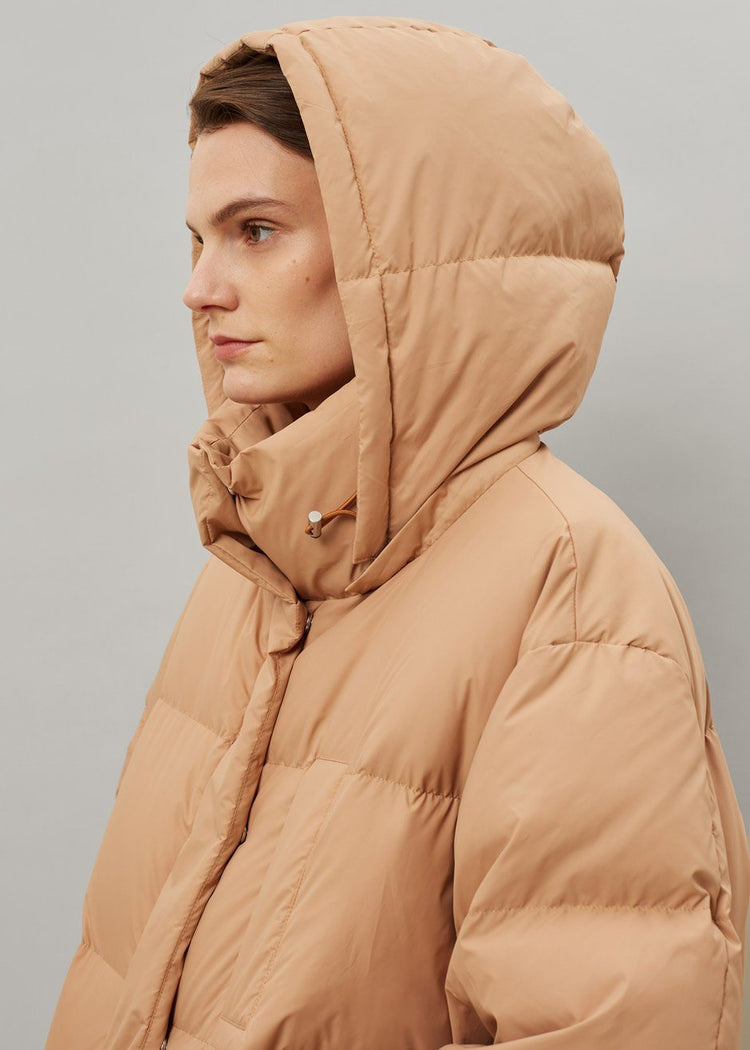 Tignes Long Puffer - Dijon Coat The Frankie Shop