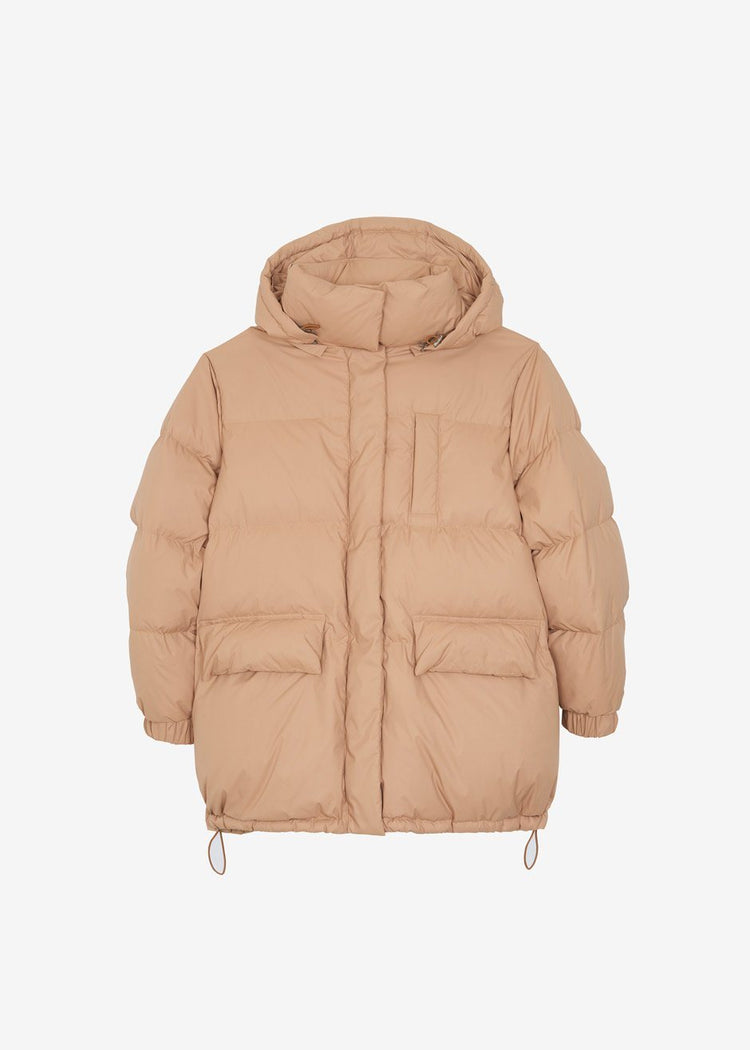 Tignes Long Puffer - Dijon Coat The Frankie Shop