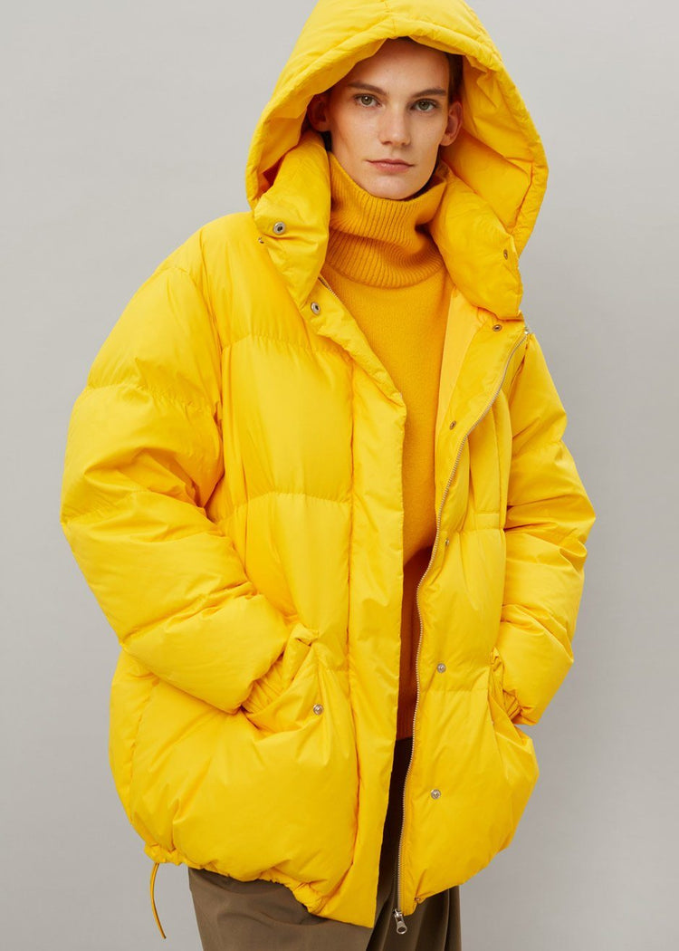 Tignes Long Puffer - Marigold Coat The Frankie Shop