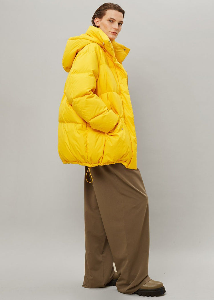 Tignes Long Puffer - Marigold Coat The Frankie Shop